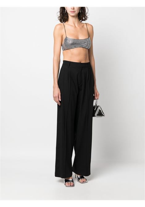 Black pleated trousers - women GIUSEPPE DI MORABITO | PF23073PA22910